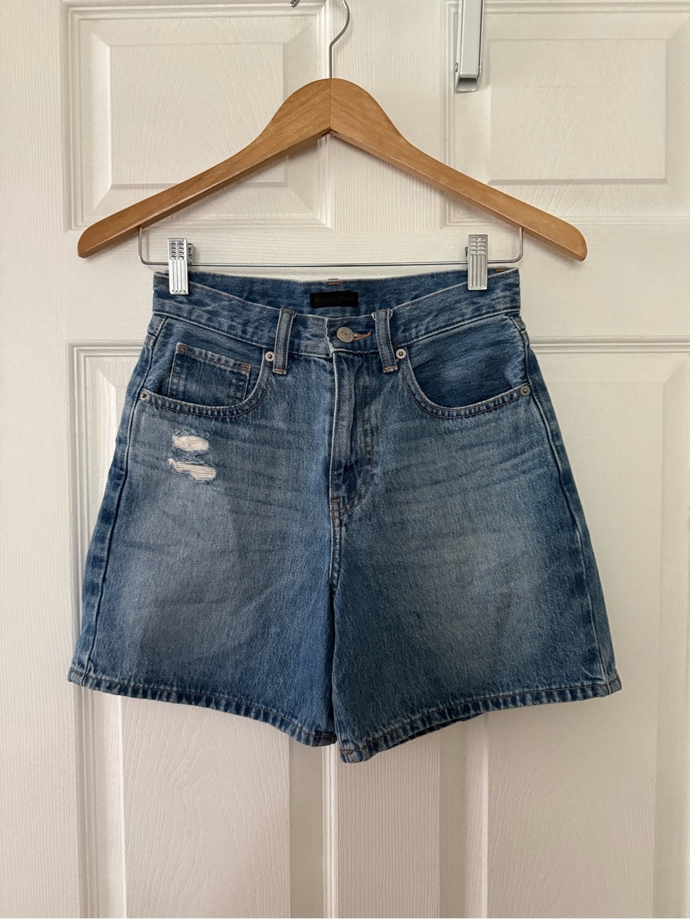 Uniqlo High Waisted Jean Shorts